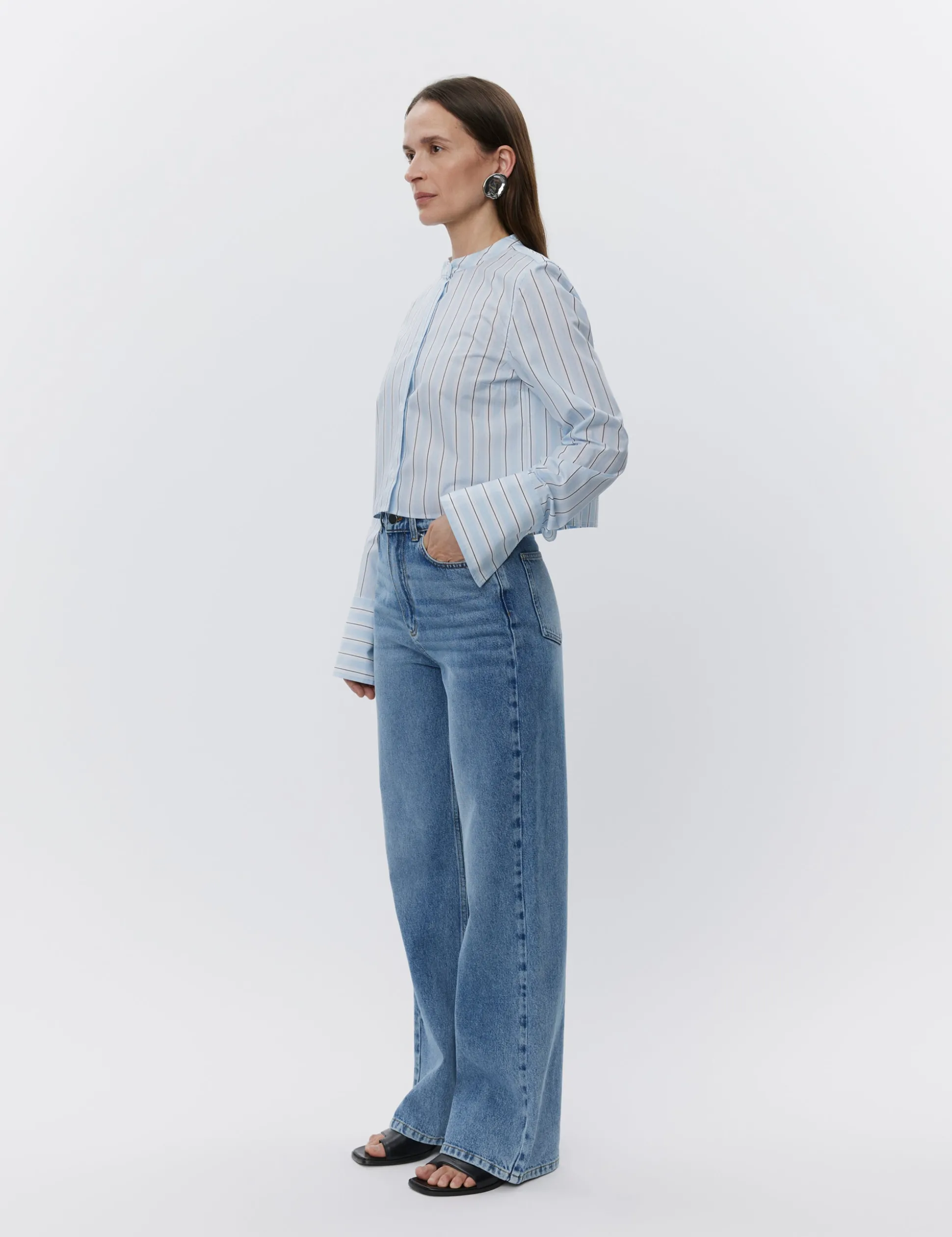 Alexi - Classic Stripe RD - LIGHT BLUE