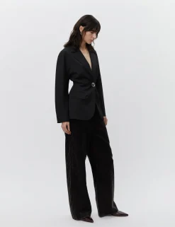 Clemens - Classic Wool Blend - BLACK