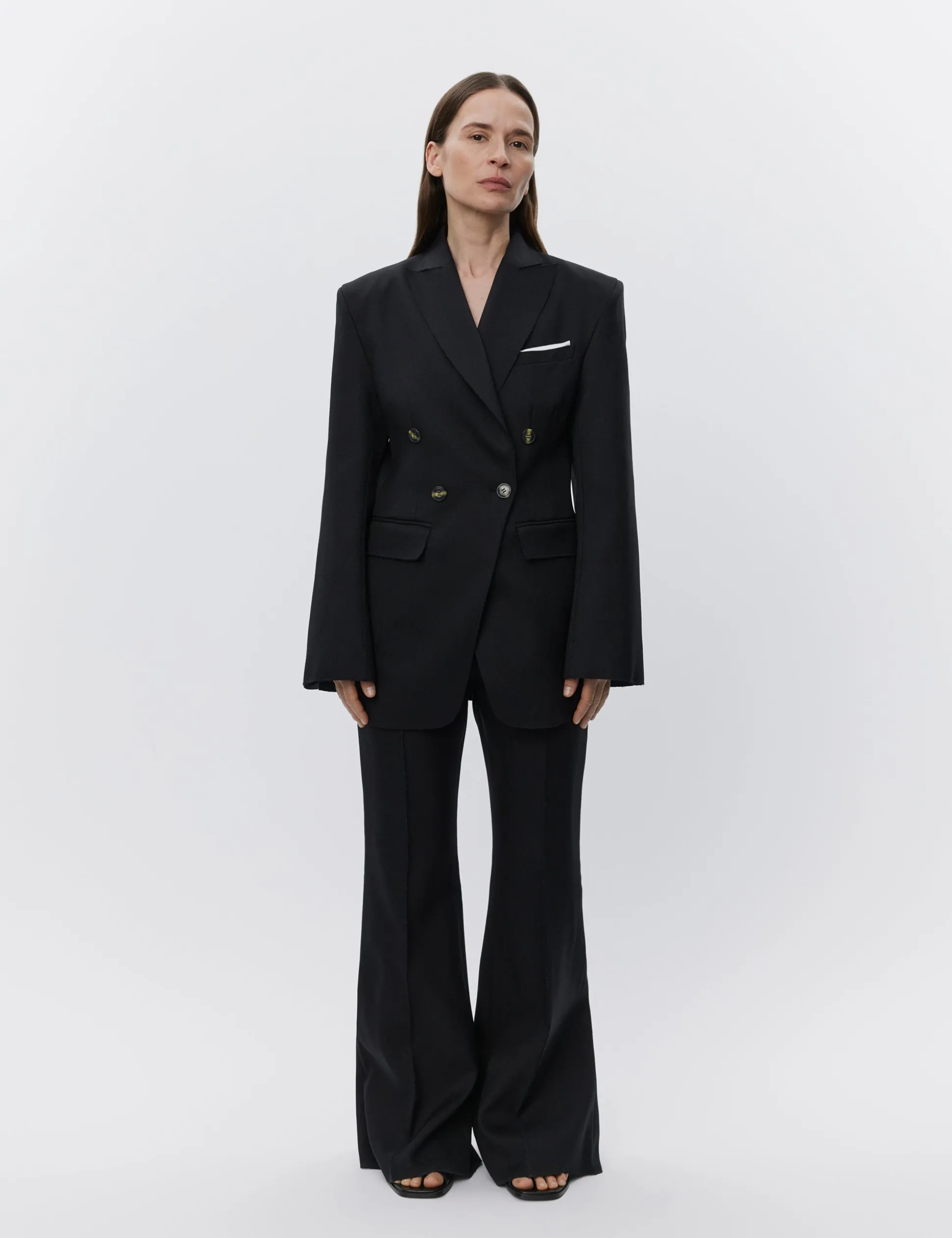 Elenora - Bonded Viscose - BLACK