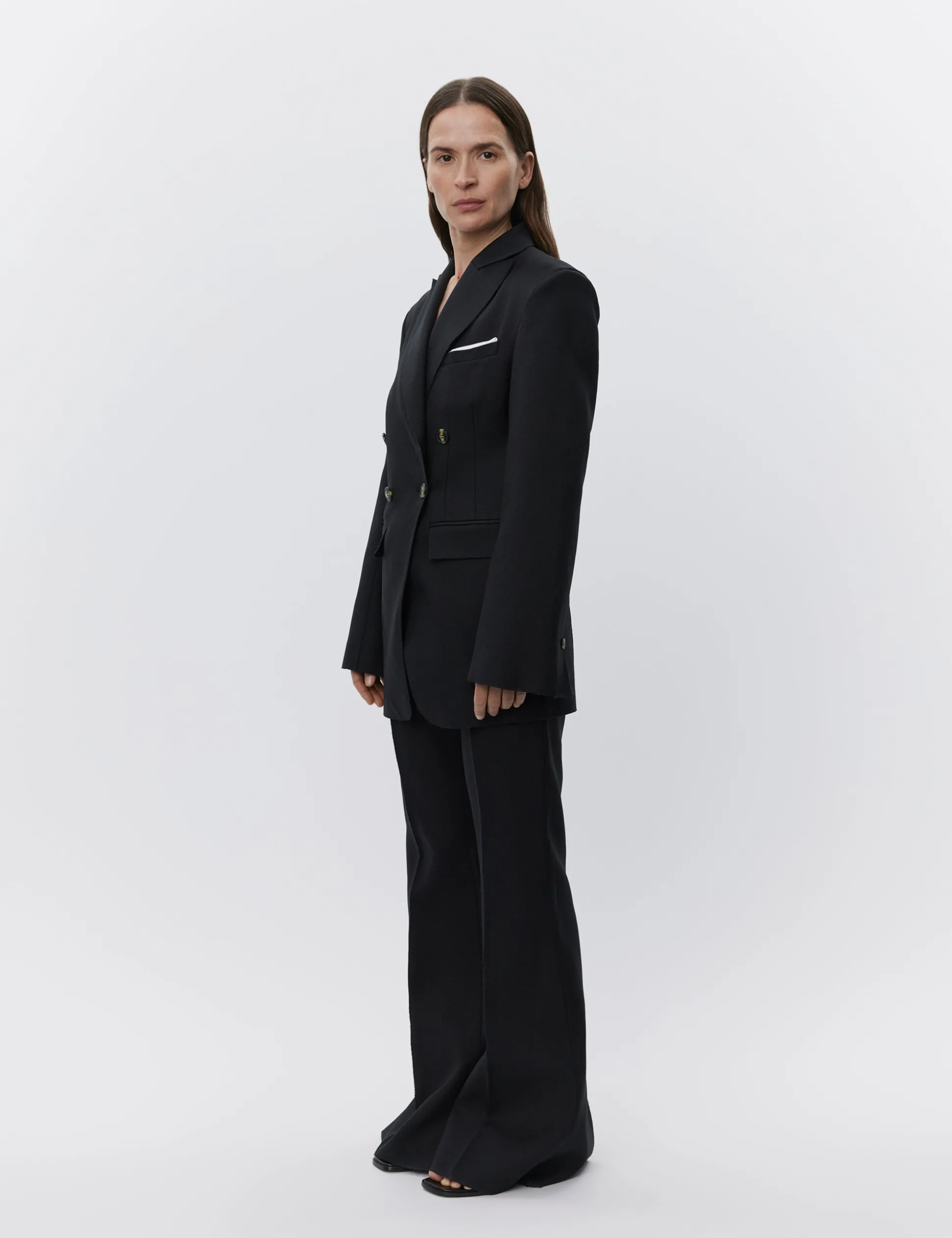 Elenora - Bonded Viscose - BLACK