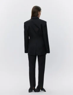 Elenora - Bonded Viscose - BLACK