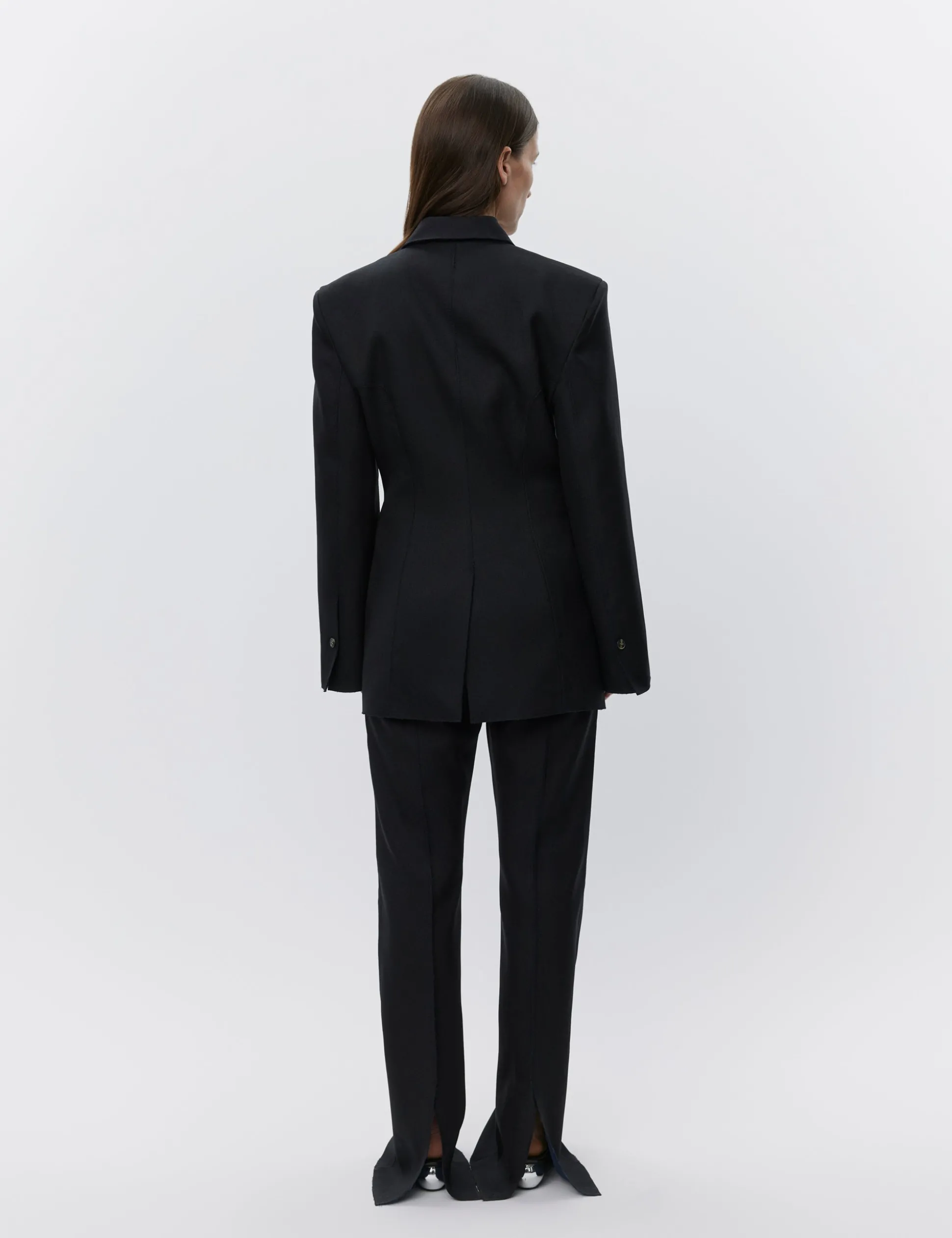 Elenora - Bonded Viscose - BLACK