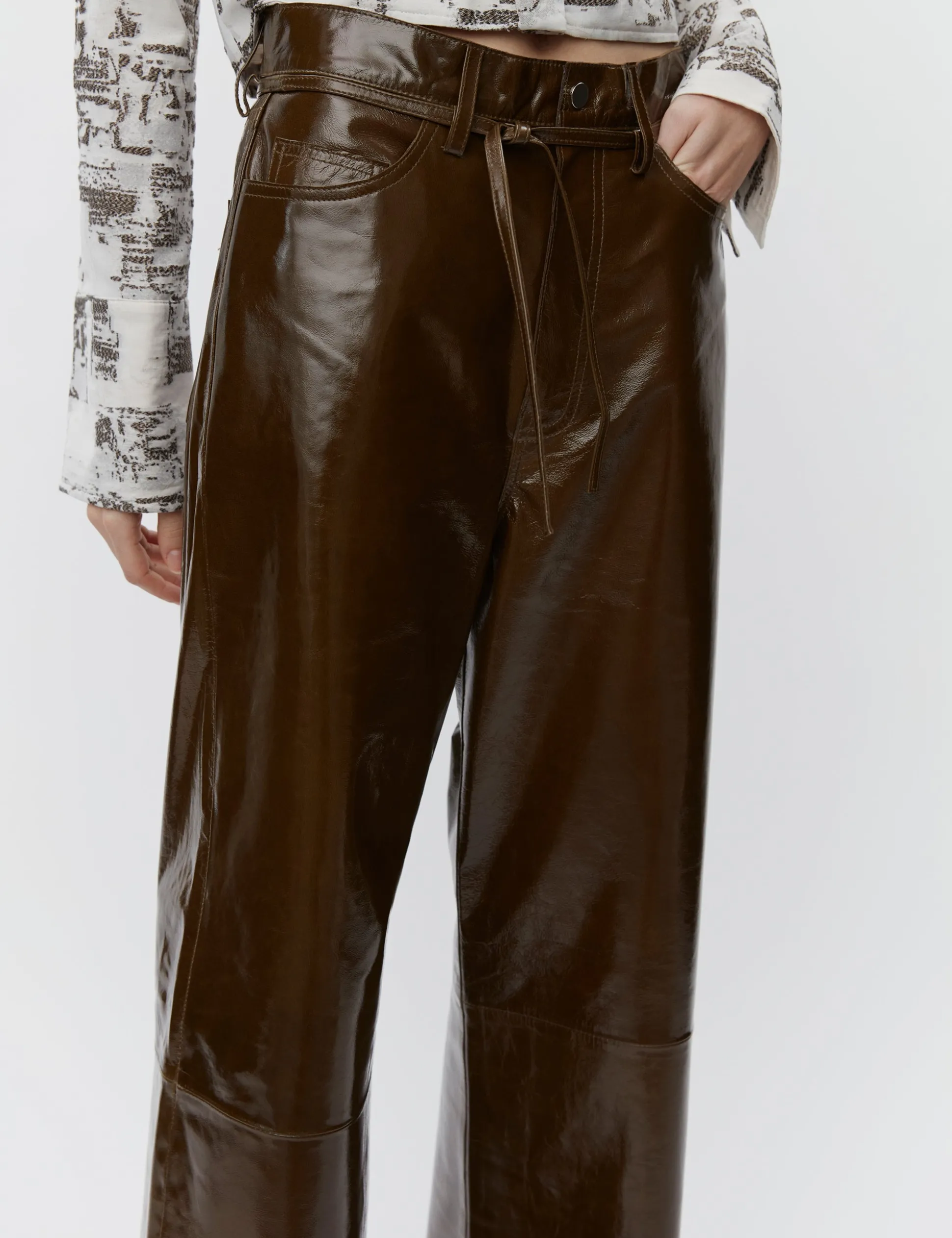 Elijah - Polished Leather - KANGAROO