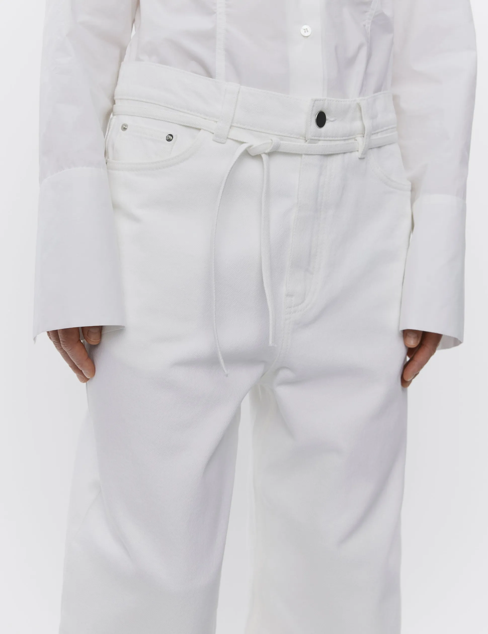 Elijah - Winter White Denim - BRIGHT WHITE