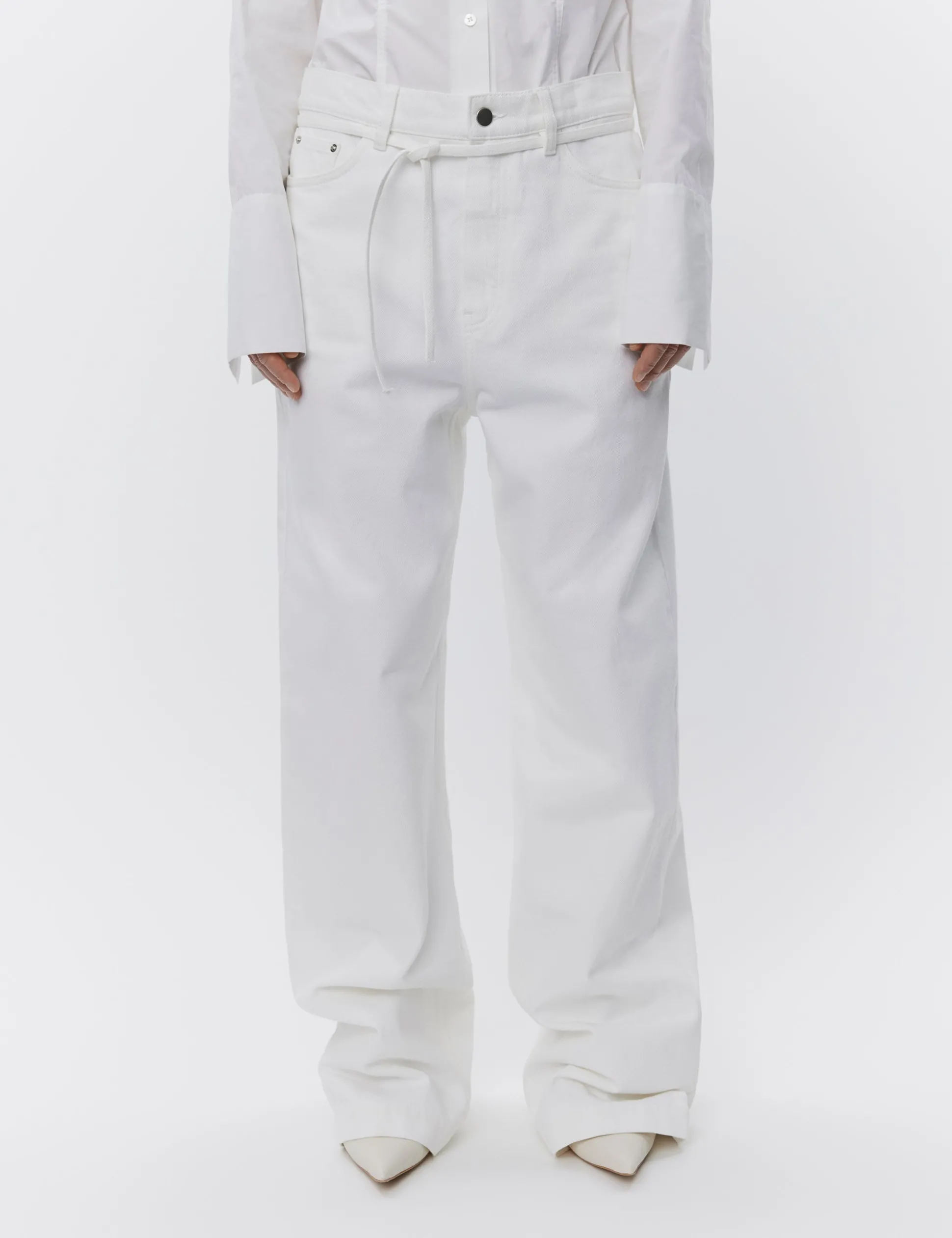Elijah - Winter White Denim - BRIGHT WHITE