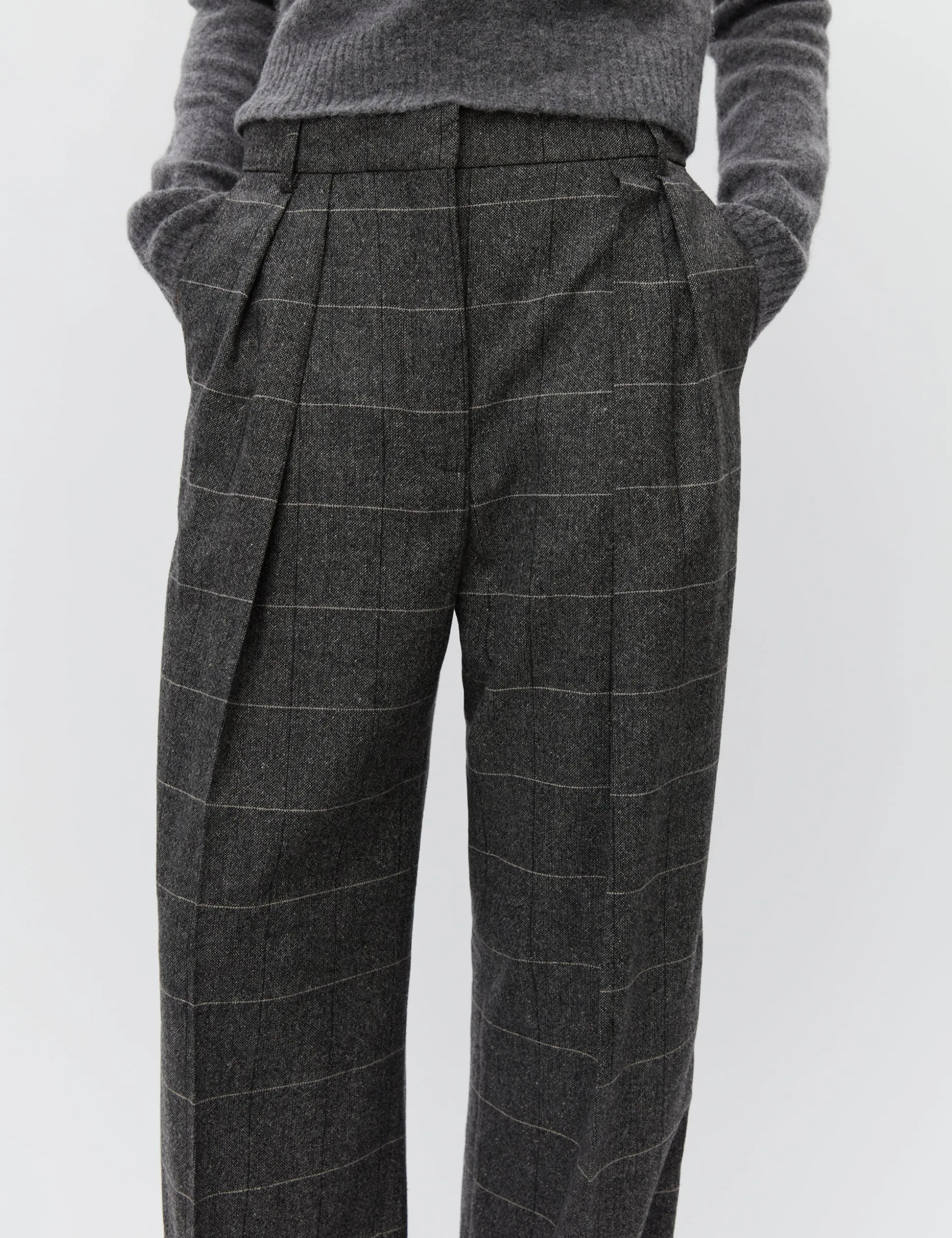 Enzo - All Time Check - GREY MELANGE