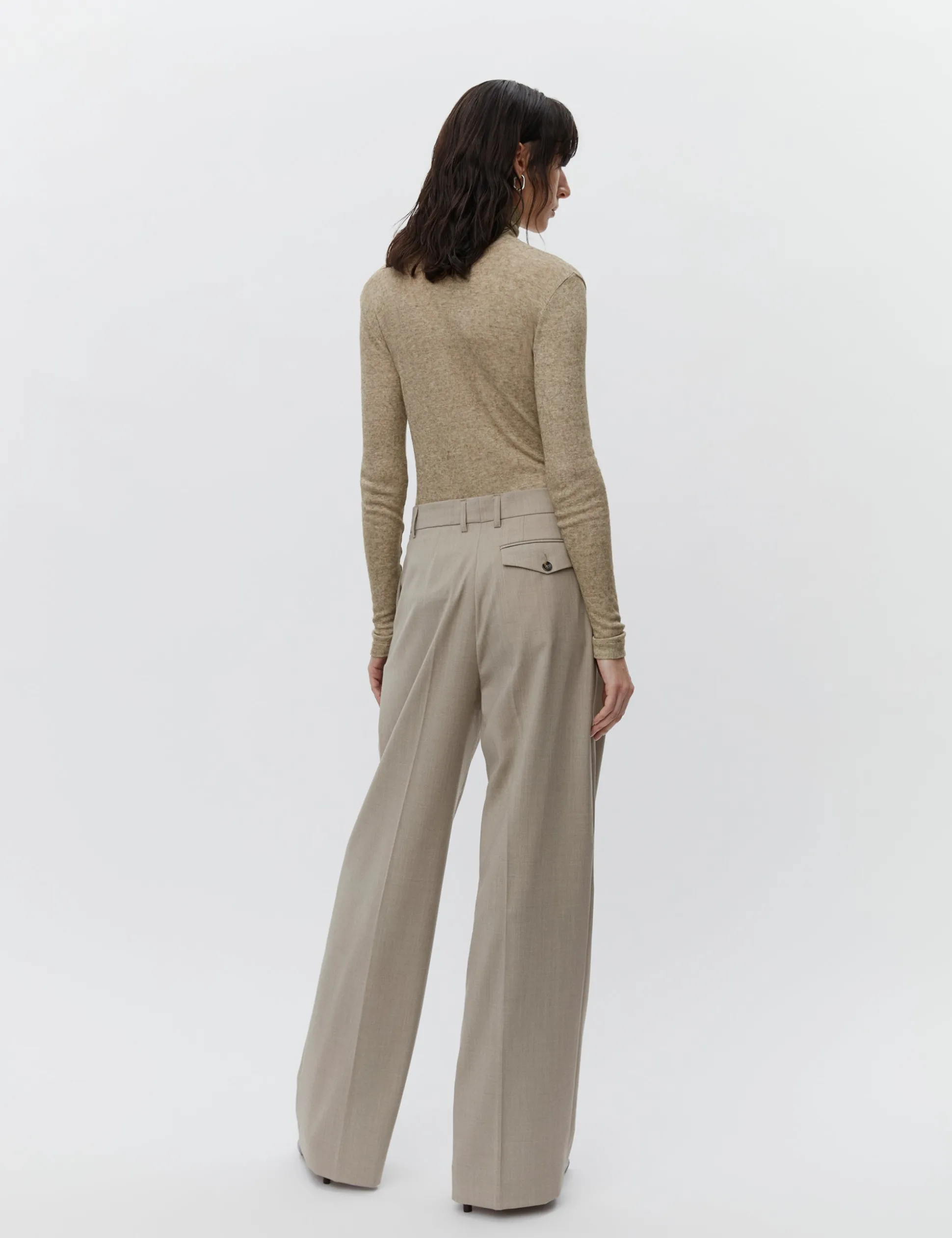 Enzo - Classic Wool Blend - PETRIFIED OAK MELANGE