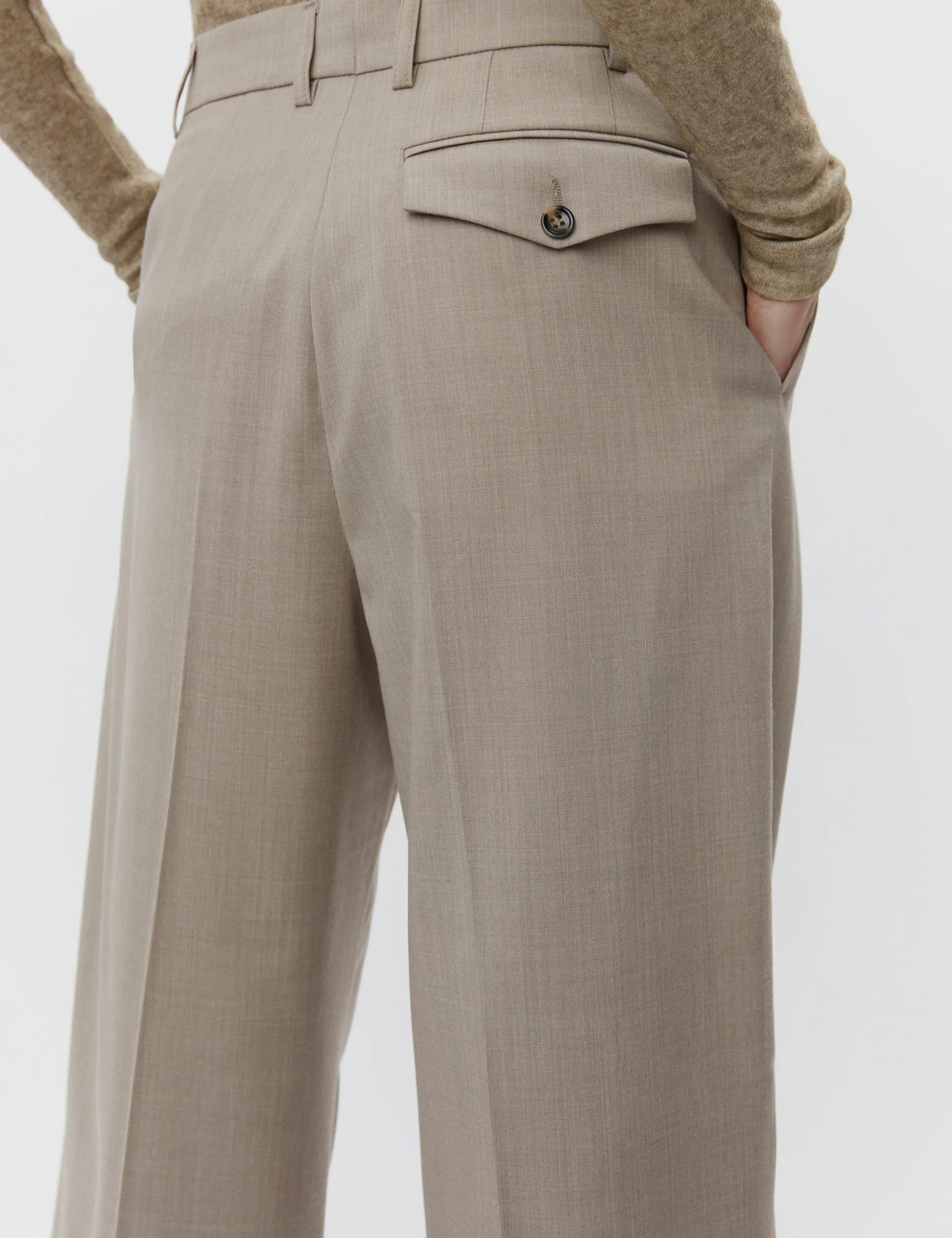 Enzo - Classic Wool Blend - PETRIFIED OAK MELANGE