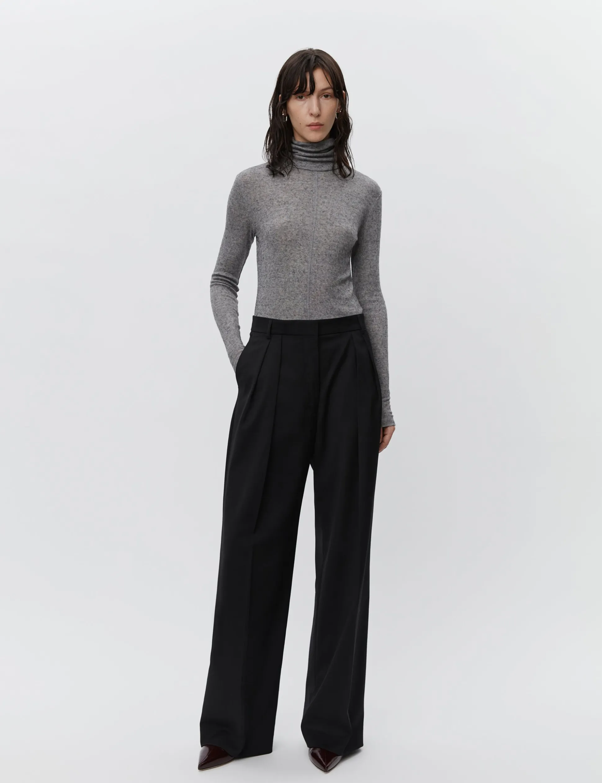 Eve - Soft Wool - DARK GREY MELANGE