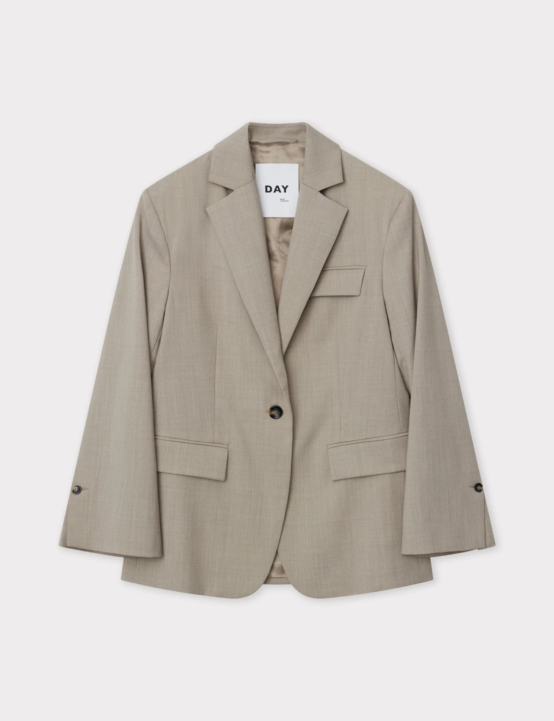 Ezra - Classic Wool Blend - PETRIFIED OAK MELANGE
