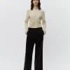 Jade - Contemporary Corduroy Washed - BLACK