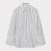 Julia - Modern Stripe RD - BRIGHT WHITE