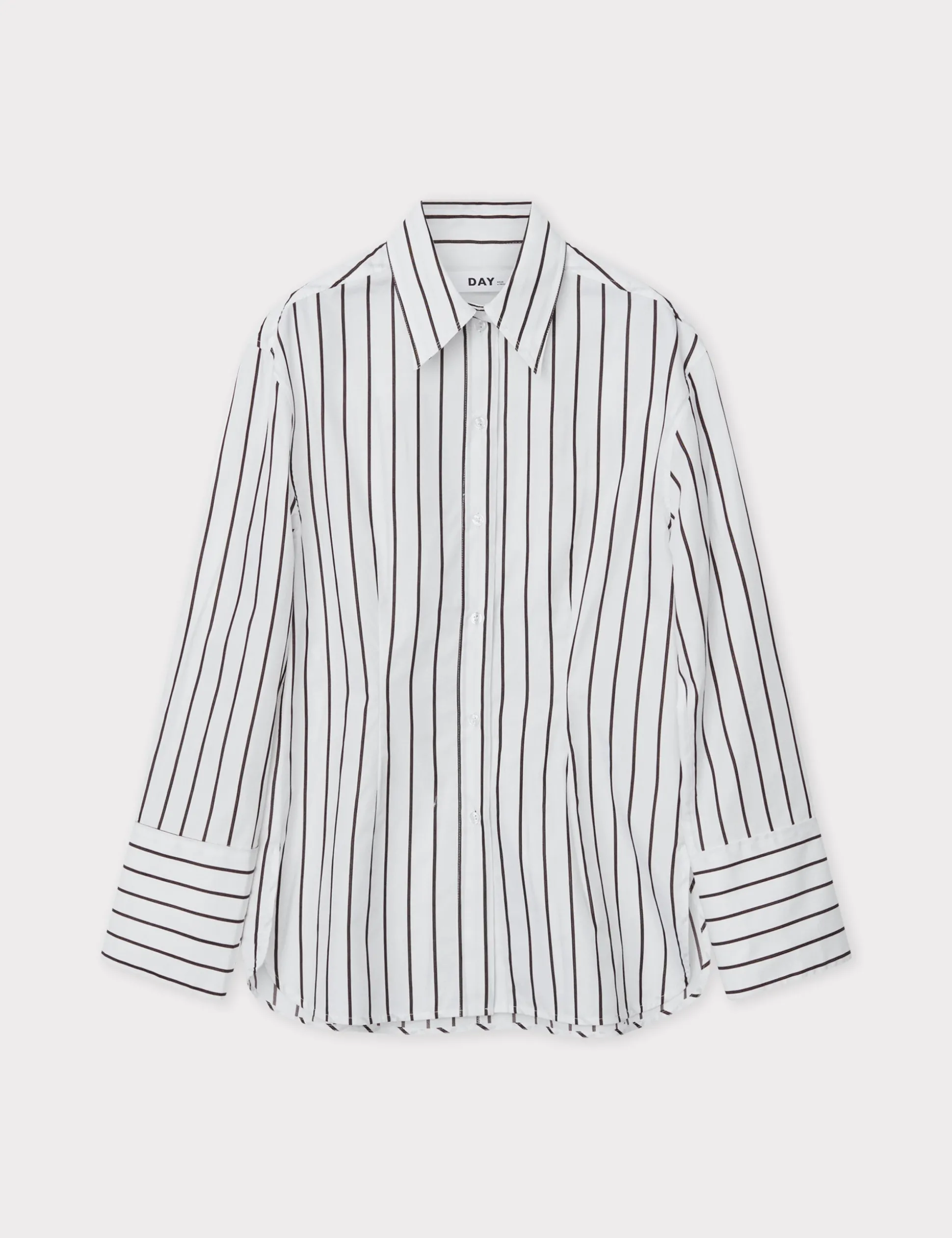 Julia - Modern Stripe RD - BRIGHT WHITE