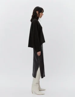 Mazy - Cozy Days RD - DARK BROWN MELANGE
