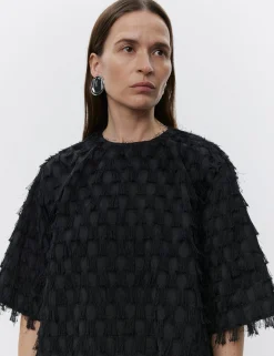 Nori - Abstract Fringes - BLACK