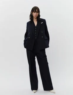 Preston - Woolen Pinstripe - TOTAL ECLIPSE