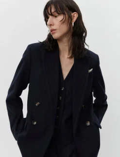 Preston - Woolen Pinstripe - TOTAL ECLIPSE