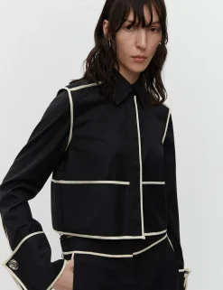 Tessa - Refined Suiting Blend - BLACK